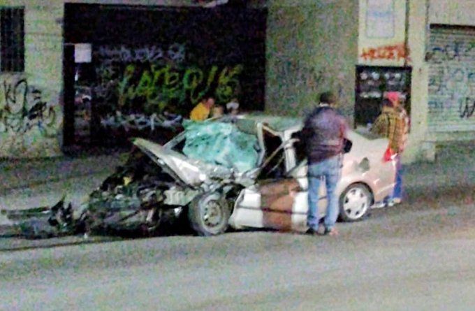 1 muerto tras choque en Amozoc