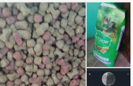 Cuidado con la venta de alimento para mascotas pirata en Amozoc.