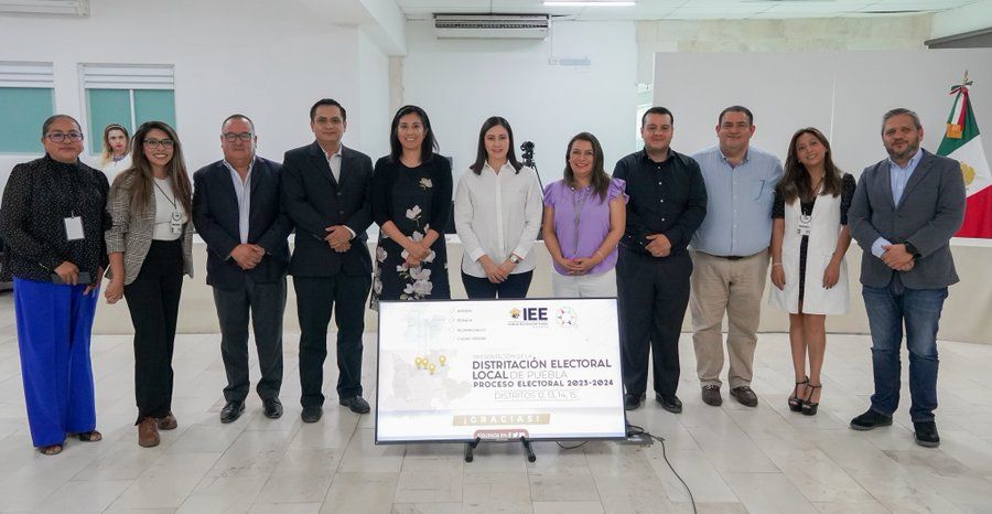 Presentan nueva demarcación de distritos para elecciones 2023-2024