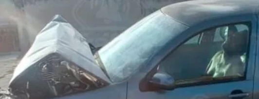 Accidente automovilístico en Amozoc