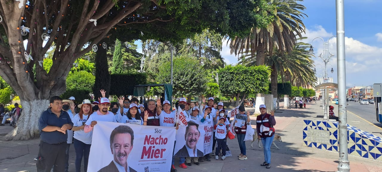 LA TRANSFORMACIÓN DE PUEBLA ESTÁ EN NUESTRO PROYECTO: NACHO MIER