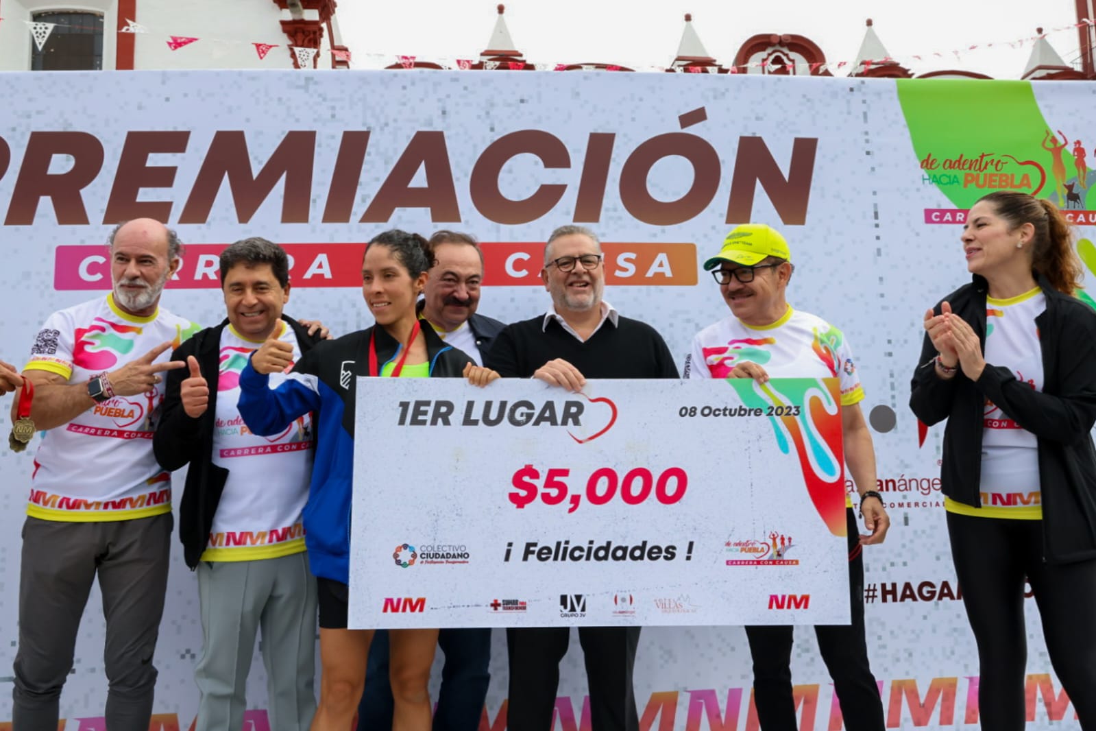 TODO UN ÉXITO LA CARRERA "DE ADENTRO HACIA PUEBLA"