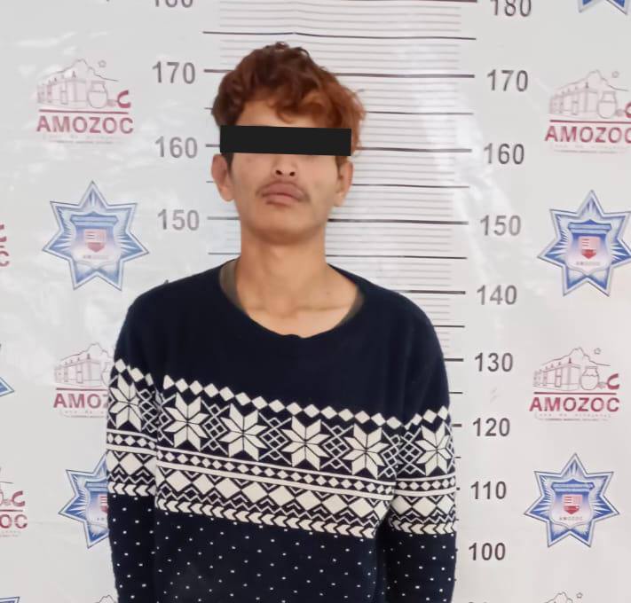 Comerciantes detienen a presunto asaltante en San Miguel, Amozoc