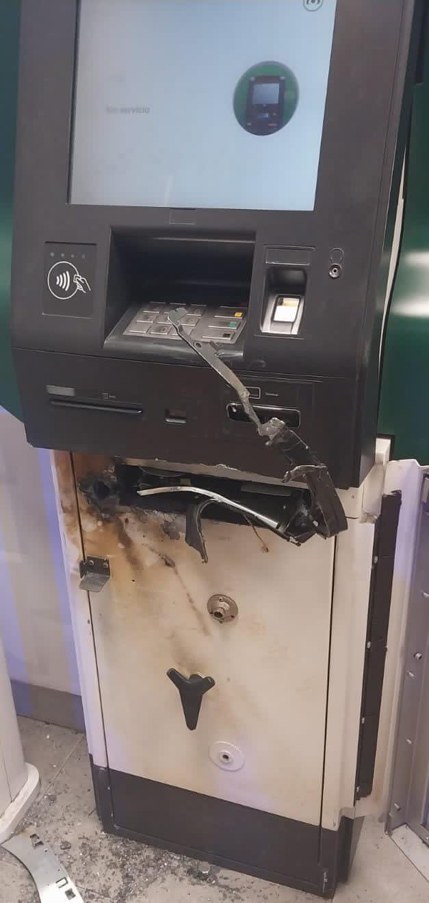 Fallido robo a cajero automático en Amozoc