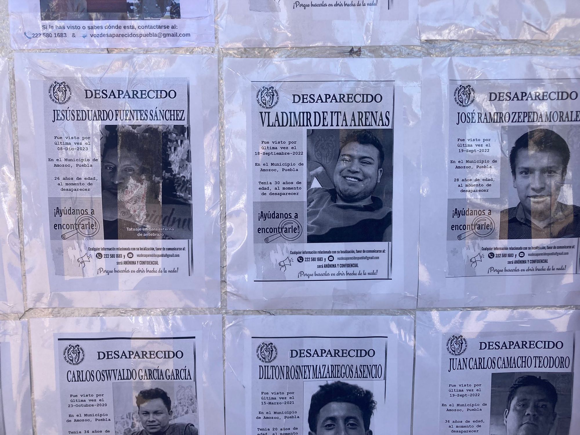 17 desaparecidos en Amozoc, denuncia Colectivo Voz de los desaparecidos Puebla