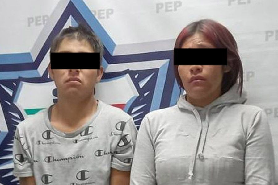 "Detenidos por delitos contra la salud y daño a la propiedad ajena en San Salvador Chachapa, Amozoc"