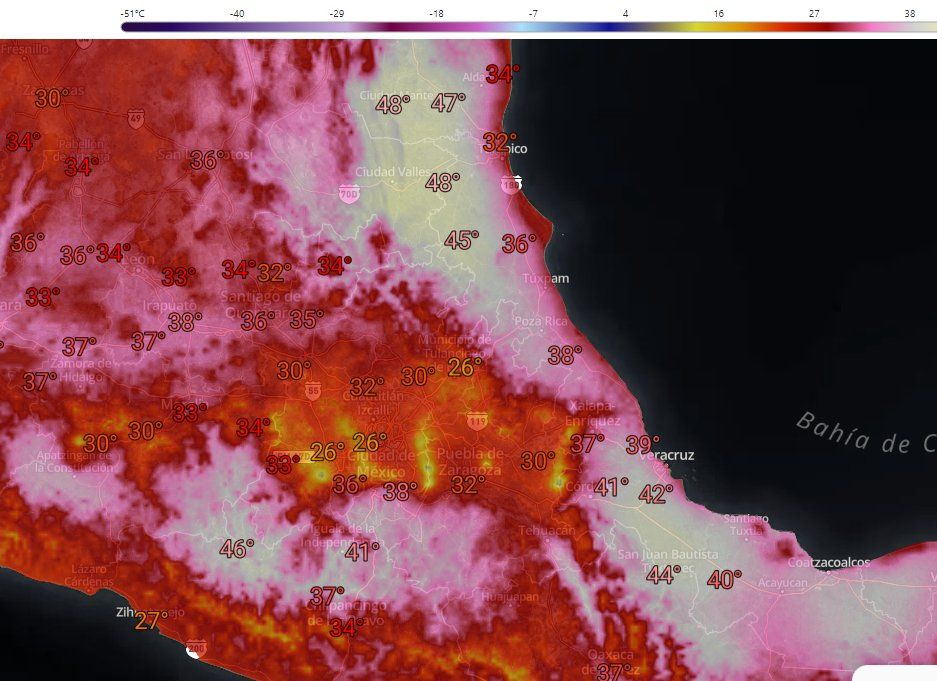Segundo día de ola de calor y apagones en Puebla