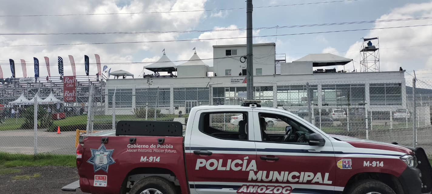 Seguridad municipal de Amozoc reporta saldo blanco tras carrera NASCAR en Puebla