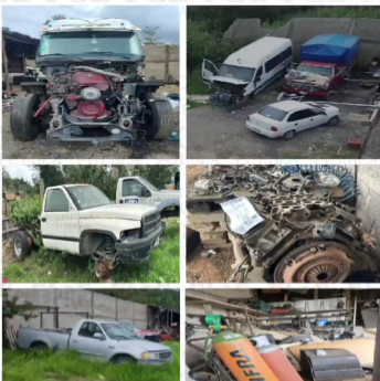 Fiscalía recupera tractocamión robado en Amozoc