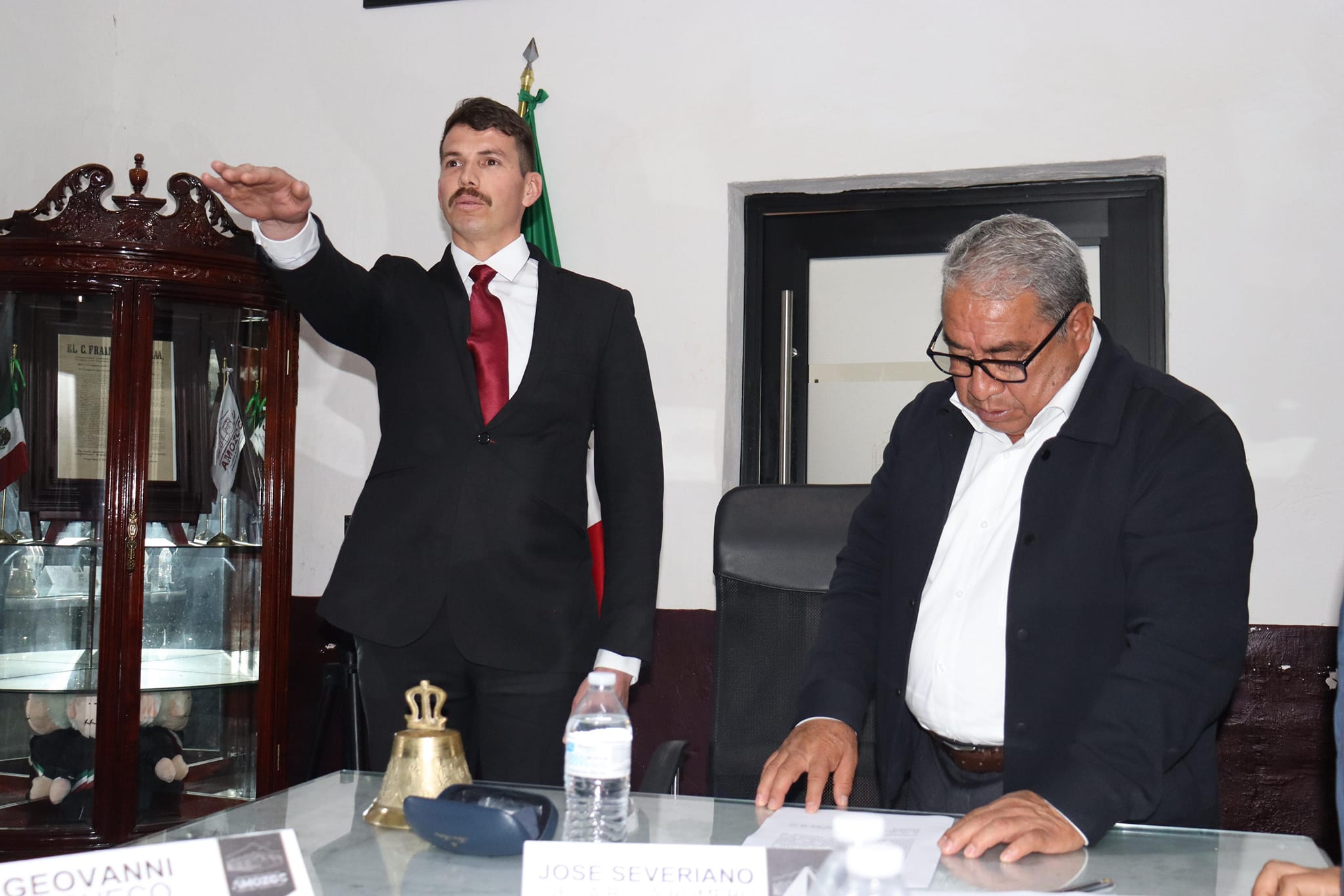 SEVERIANO DE LA ROSA NOMBRA A EXINTEGRANTE DE LA MARINA COMO TITULAR DE SEGURIDAD CIUDADANA DE AMOZOC