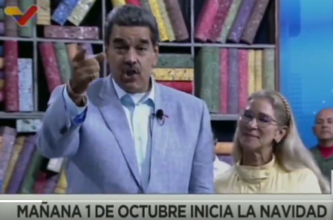 Maduro adelanta la Navidad en Venezuela