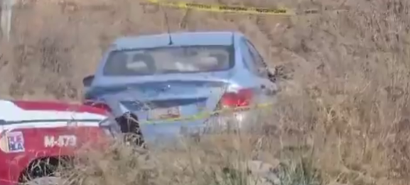 Mujer encontrada muerta dentro de auto abandonado en Amozoc, Puebla