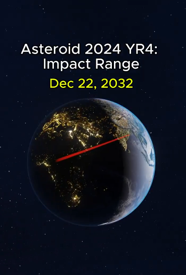 Alerta Máxima por Asteroide 2024 YR4: ¿Está la Tierra en Peligro de Impacto?