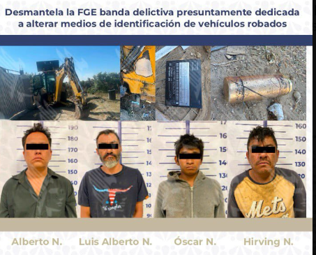 Amozoc: Cae banda que alteraba identificación de vehículos para venderlos de forma ilegal