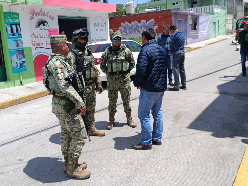 Junta Auxiliar de Chachapa Pide a Vecinos Reubicar Cámaras de Seguridad Privadas en Postes Públicos