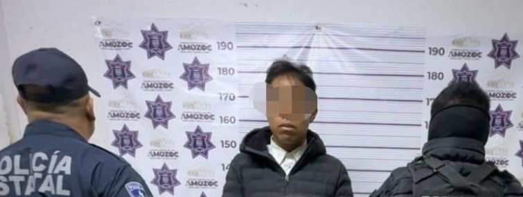 Detención en Amozoc: Aseguran a presunto responsable de vehículo robado gracias a coordinación interinstitucional