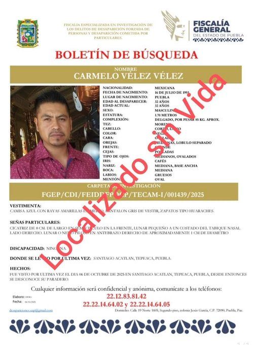 Mototaxista Carmelo Vélez, Secuestrado en Tepeaca, es Hallado Sin Vida en Vallartito, Amozoc: Otro Golpe a la Inseguridad en la Región