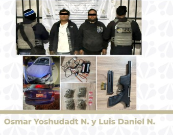 FGE Desmantela Banda "Los Valet Parking" Dedicada al Robo Violento de Vehículos en Puebla y Amozoc: Dos Detenidos Tras Enfrentamiento Armado