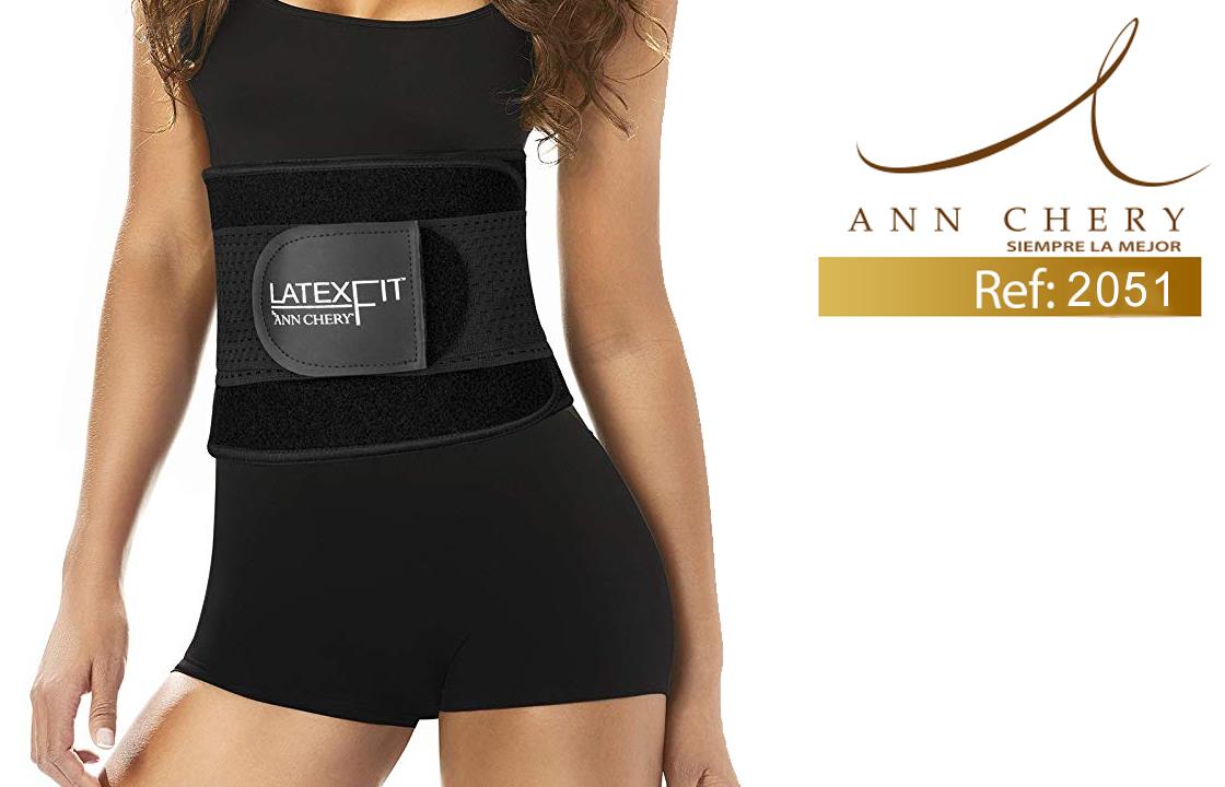 Ann Chery 2051 Latex Fit Waist Trimmer Belt مقاس XL