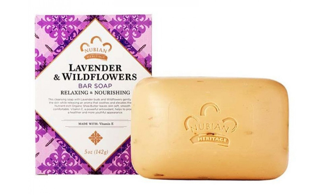 Lavender  Wildflowers Bar Soap  5 oz (142 Grams)