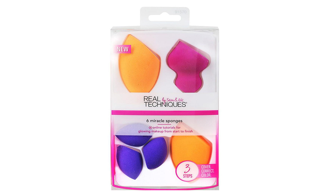 مجموعة 6 اسفنجات ميراكل للمكياج