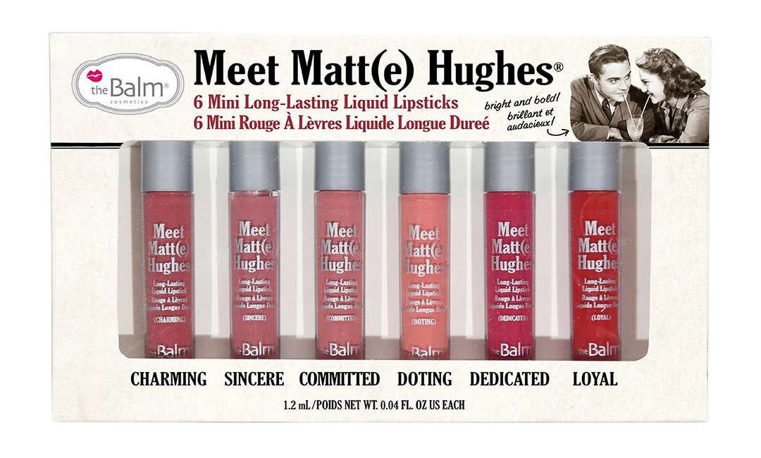 ارواج ميت مات هيوز مجموعة من 6 درجات مختلفة