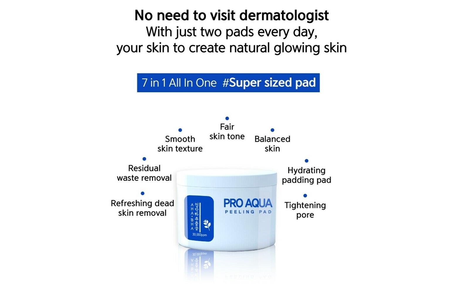 ضمادات برو اكوا لتقشير البشرة عدد 90