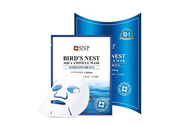 SNP, قناع أمبول المائي اقنعهBirds Nest Aqua Ampoule Mask)، 10  