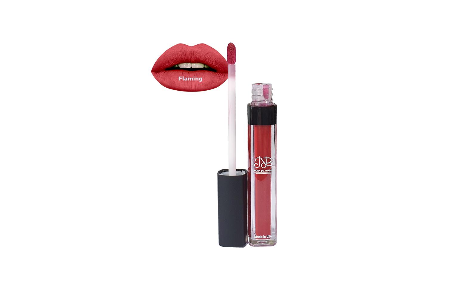 احمر شفاه سائل من نوره بوعوض  فلامينج 