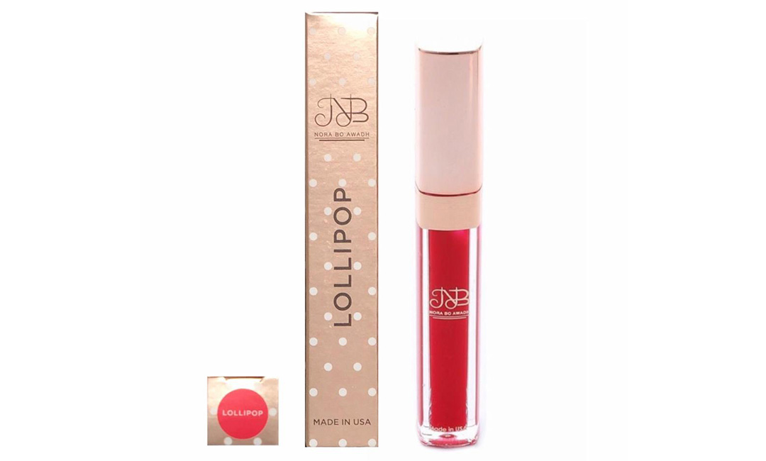 ملمع شفاه من نورة بو عوض  لولي بوب 