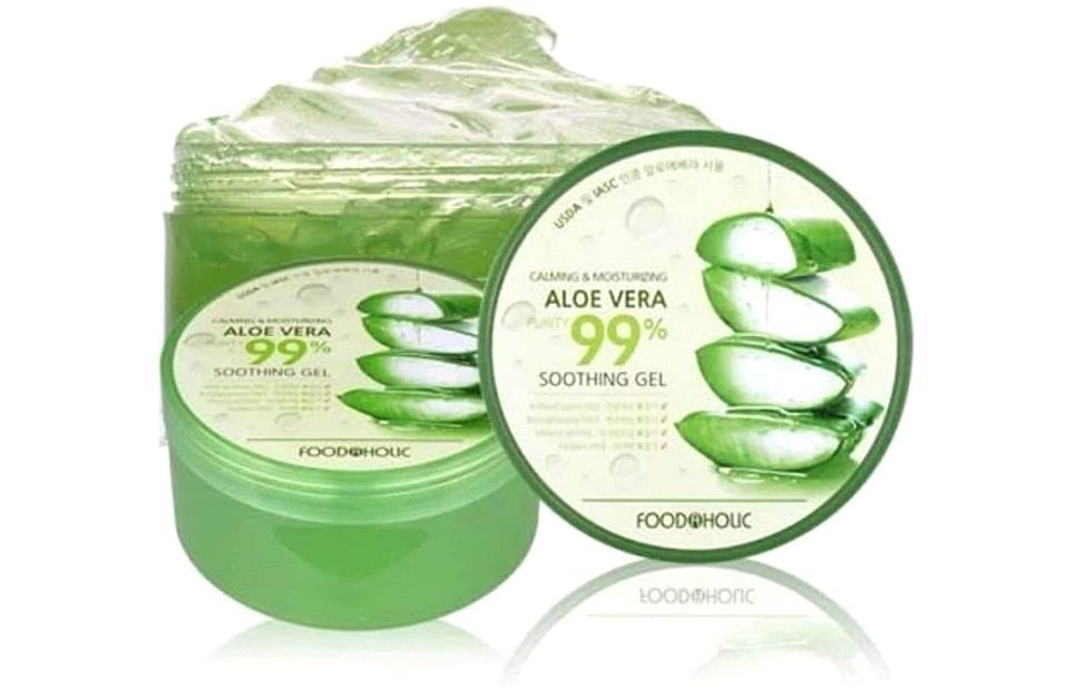 جل مهديء مستخلص الصبار الطبيعي نسبة 99 الكوري