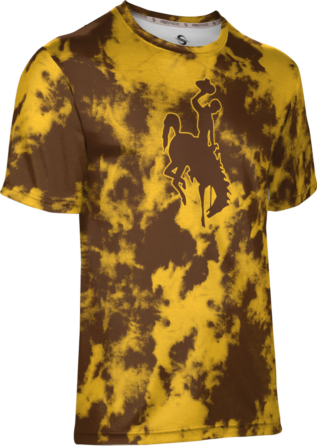 Grunge ProSphere Brown University Mens Performance T-Shirt