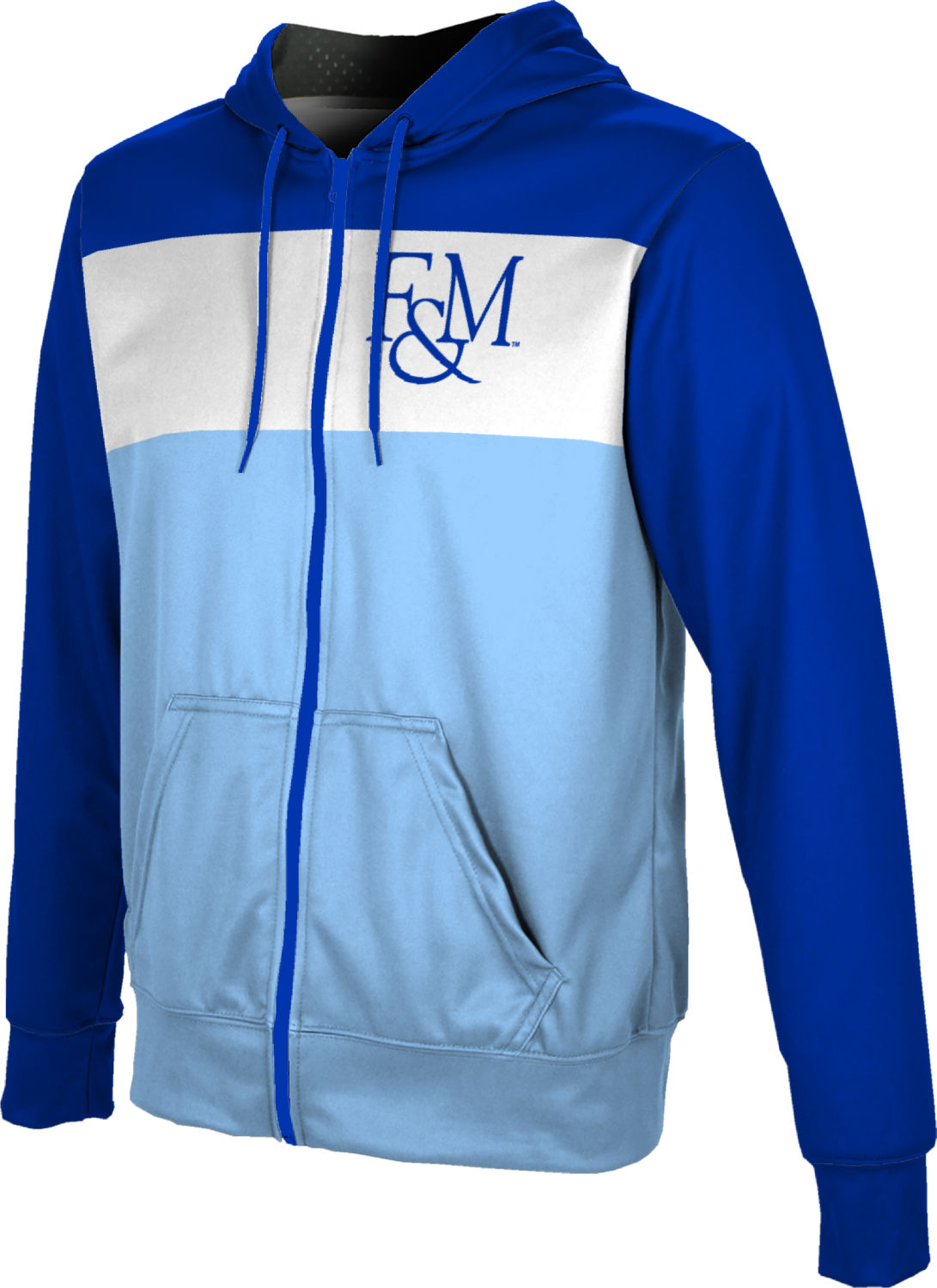 ProSphere Belmont Abbey College Boys Full Zip Hoodie Ombre