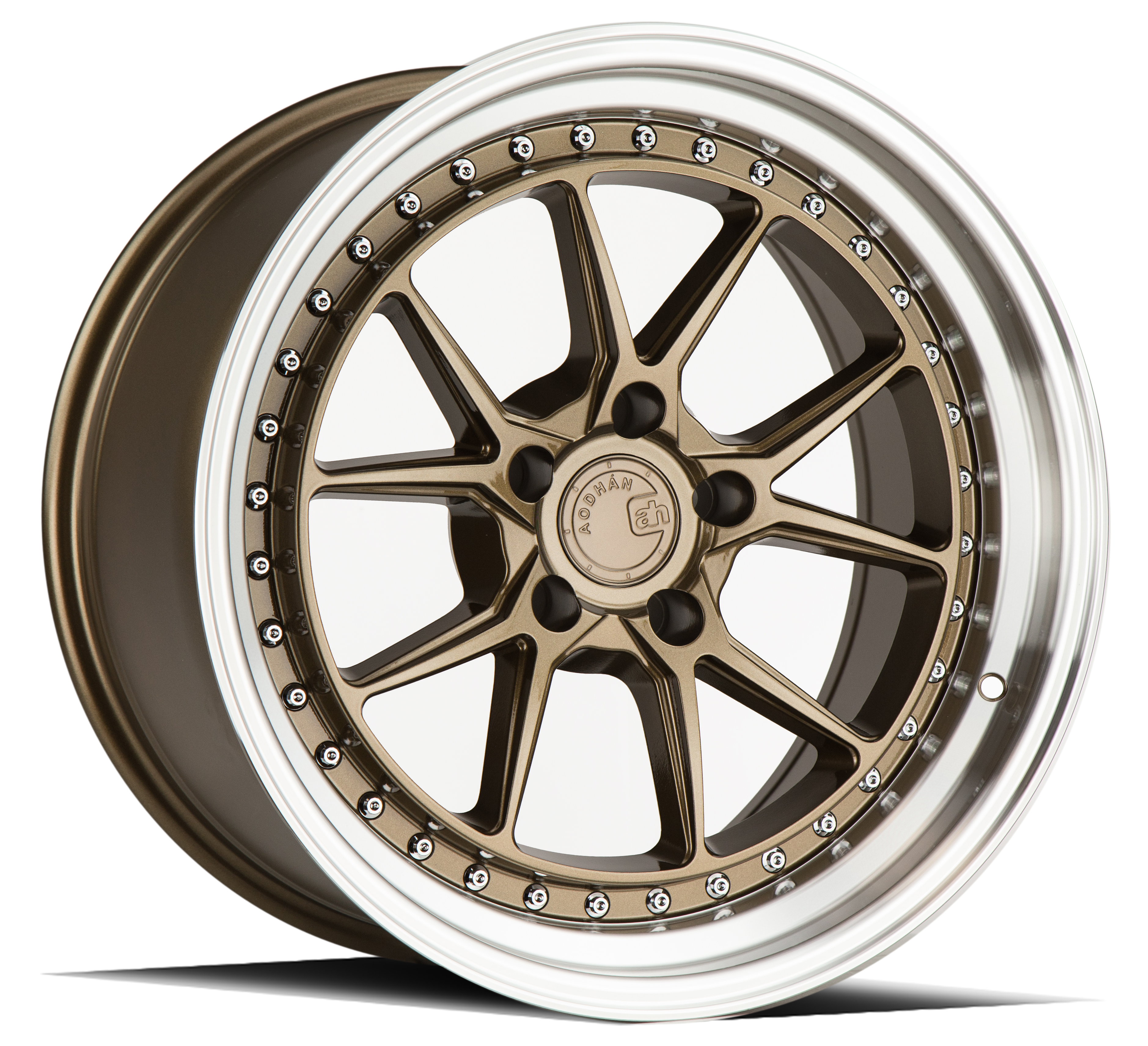 AODHAN DS08 Wheel Rim 18x8.5 5x100 ET35 73.1mm Bronze w/Machined Lip