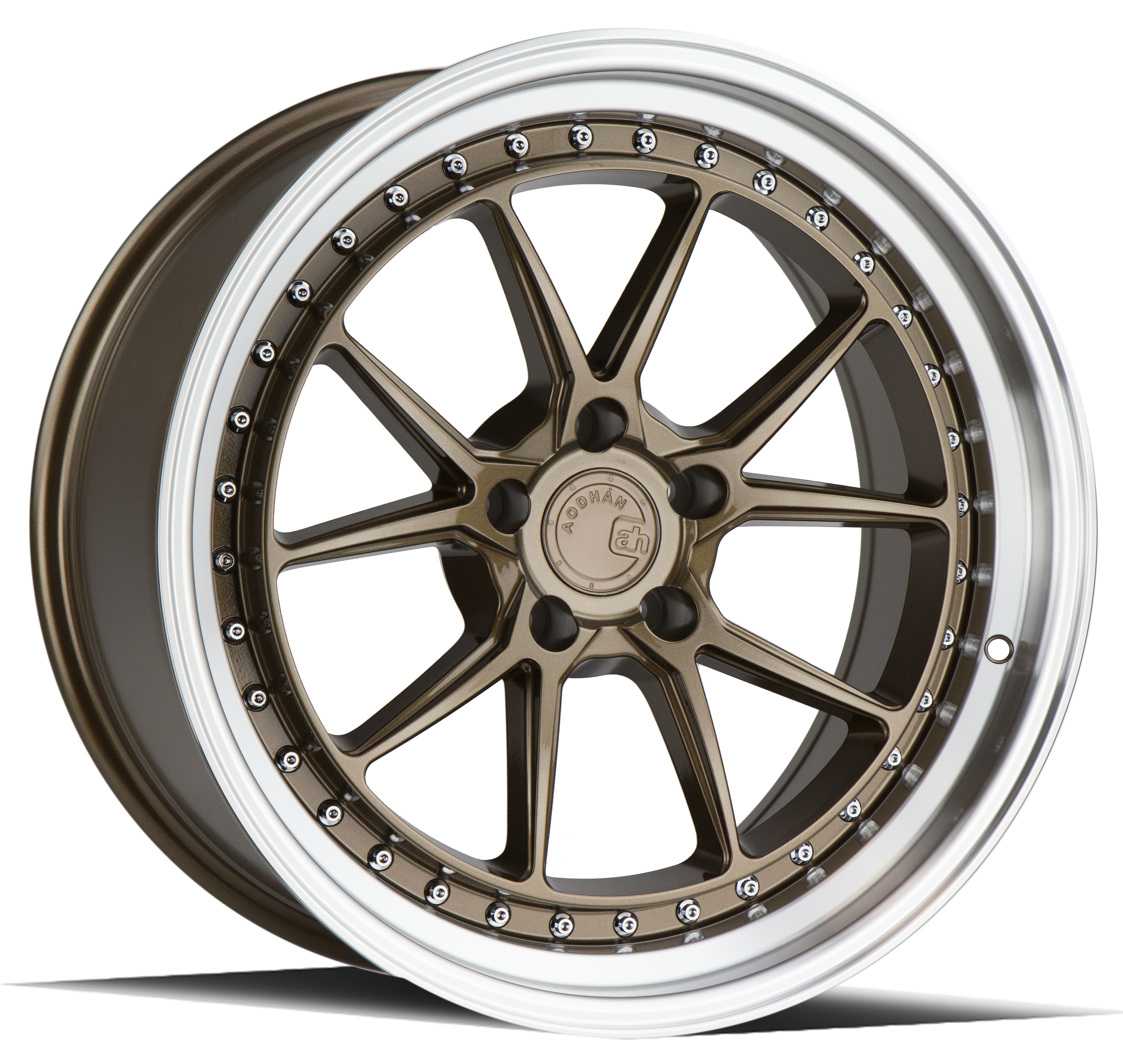AODHAN DS08 Wheel Rim 19x9.5 5x114.3 ET15 73.1mm Bronze w/Machined Lip