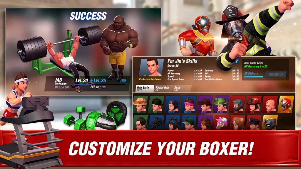 Customize the Players Customize the Players