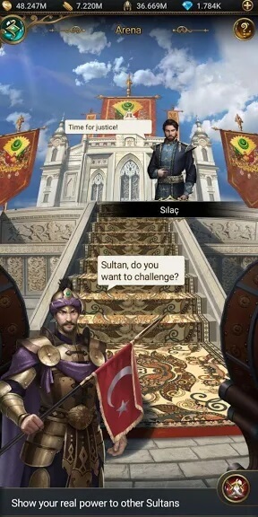 Game of Sultans Mod Apk Friendly Interface