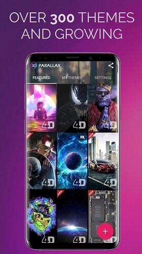 Hundreds of Themes and Wallpapers