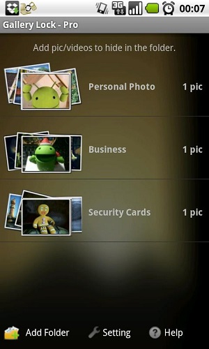 Hide Photos and Videos