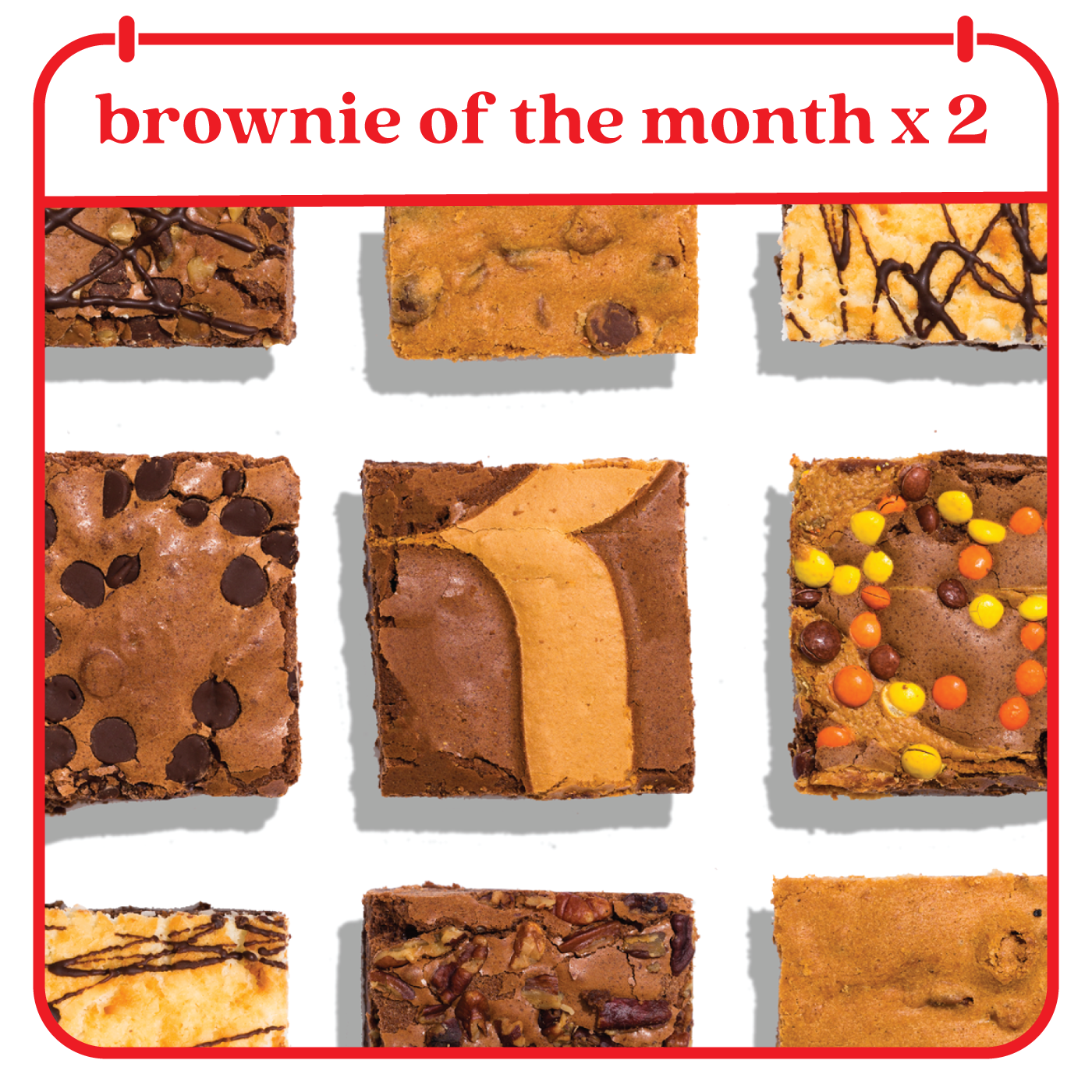 Brownie of the Month 2 Trays