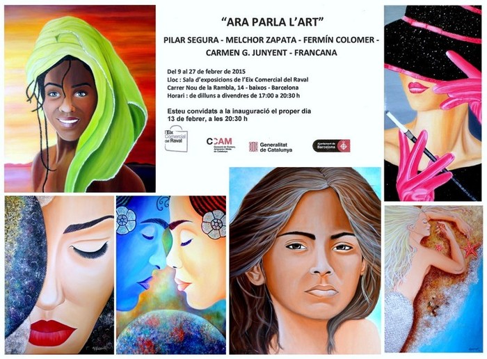 EXPOSICIÓN EN GALERÍA "EIX DEL RAVAL"- BARCELONA (SPAIN)