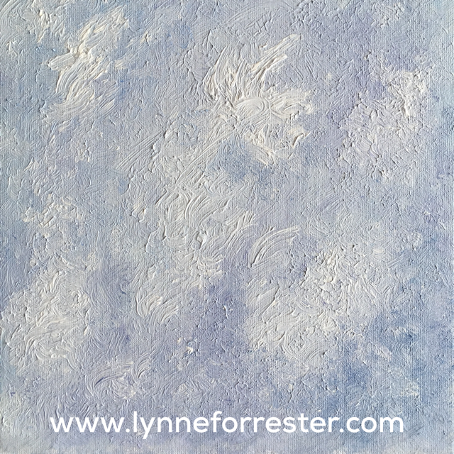 Art by Lynne Forrester: Blog - 30 Paintings in 30 Days, Day One 'Feathery Floss'