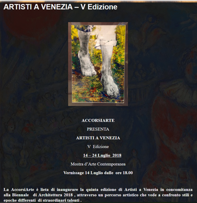 ARTISTI A VENEZIA