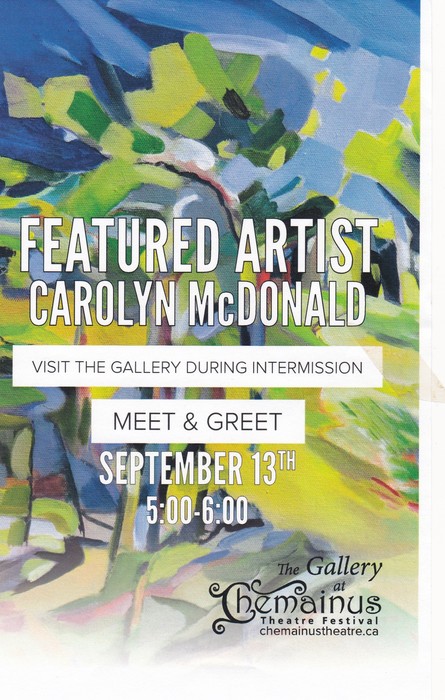 Art show at the Chemainus Theatre Gallery