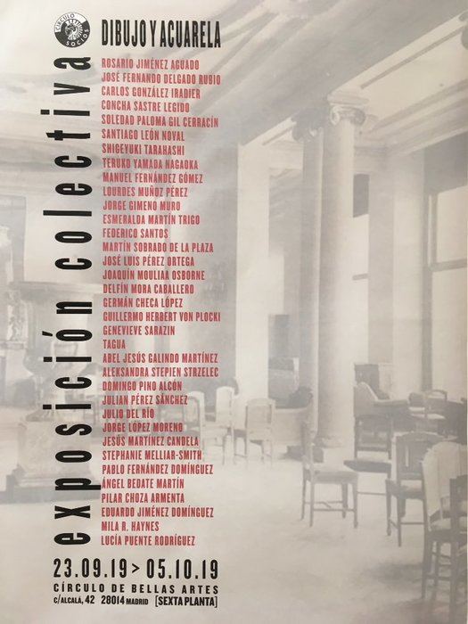 COLLECTIVE EXHIBITION - DRAWING AND WATERCOLOR