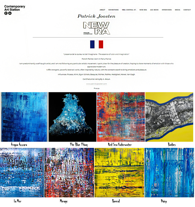 Patrick Joosten - Online Exhibition