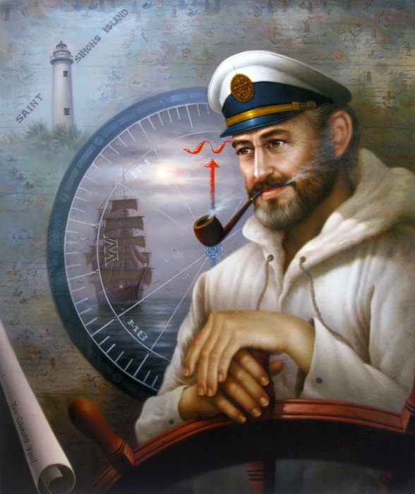  Saint Simons Island Sea Captain 1
