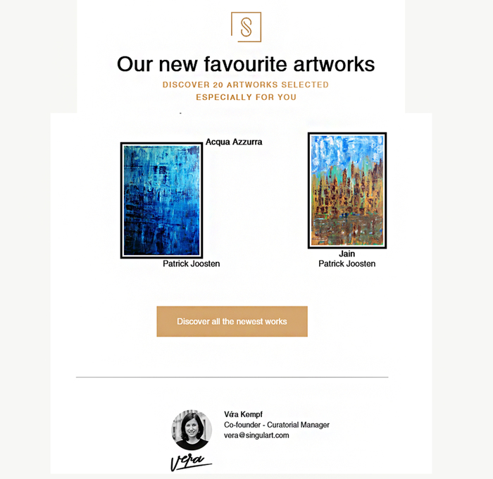 Singulart - Discover 20 Artworks selected for you. 