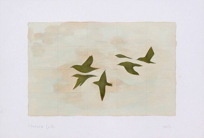 Six pigeons