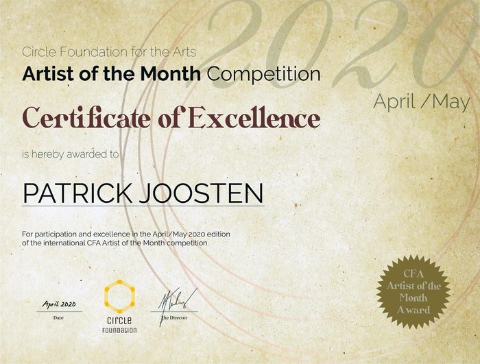 Circle foundation for the Arts - Artist of the month